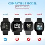 Fitbit Versa 2 QIBOX Smartwatch Charger in kenya at mtronics audio shop - Image 3