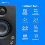 PreSonus  Studio Monitors, Pair — Powered, Active Monitor Speakers for Near Field Music Production, Desktop Computer, Hi-Fi Audio In Kenya at Mtronics audioshop - Image 3