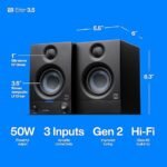 PreSonus  Studio Monitors, Pair — Powered, Active Monitor Speakers for Near Field Music Production, Desktop Computer, Hi-Fi Audio In Kenya at Mtronics audioshop - Image 4