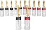 Sewell Direct SW-29751-6 Silverback Banana Plugs in kenya at mtronics audio shop - Image 2