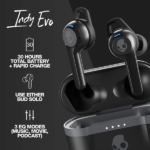 Skull Candy Indy Evo In-Ear Wireless Earbuds - Black in kenya at mtronics audio shop - Image 2
